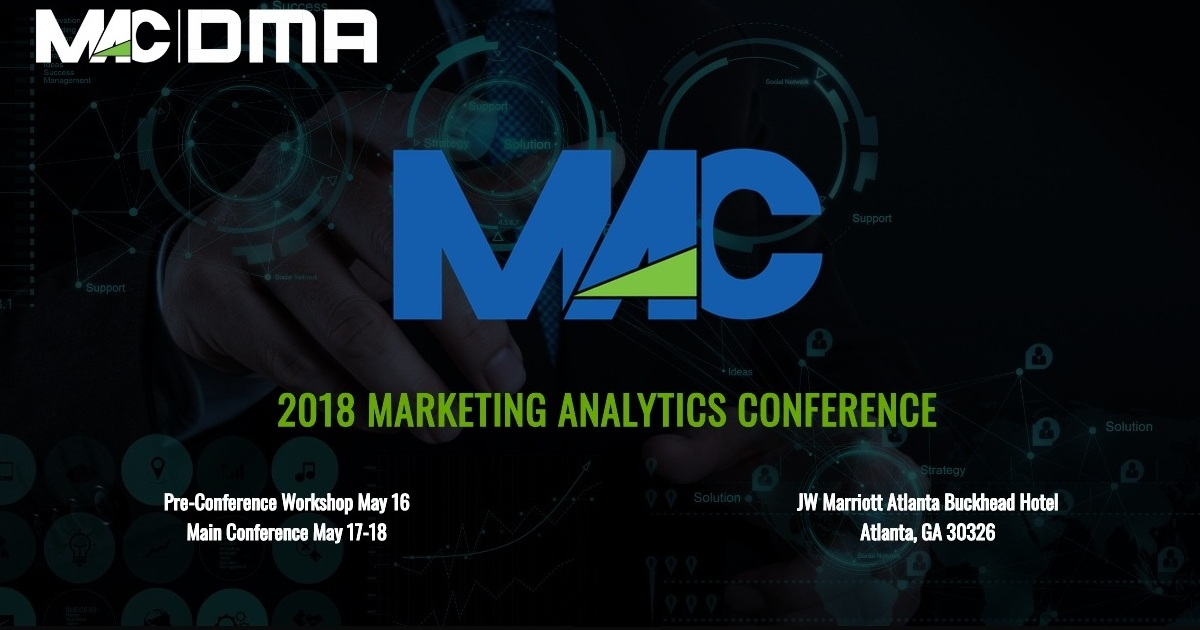 2018 MARKETING ANALYTICS CONFERENCE